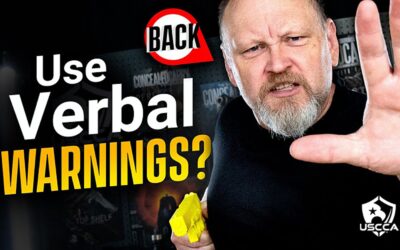 Verbal Warnings in Self Defense